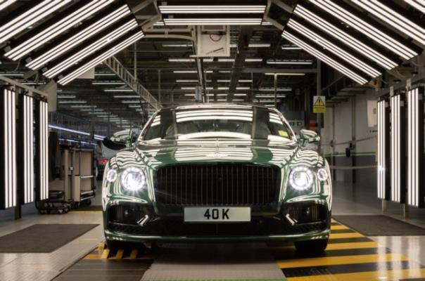 Bentley Flying Spur: 40.000 Exemplare.  Foto: Auto-Medienportal.Net/Bentley